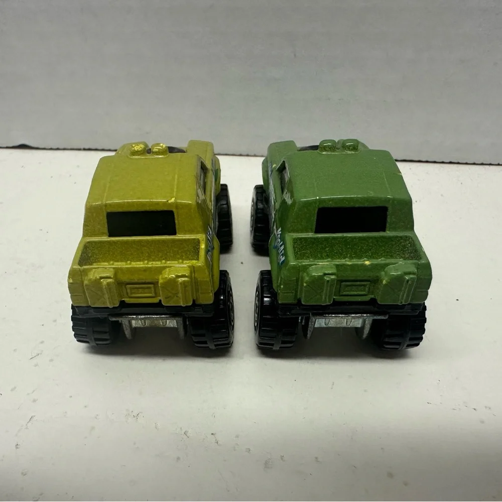 Lot of 2 Wacky 4x4 Green Kool-Aid Hotwheels
